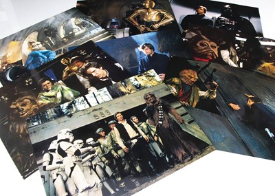 Lot 520 - Star Wars / Return of the Jedi Lobby Cards