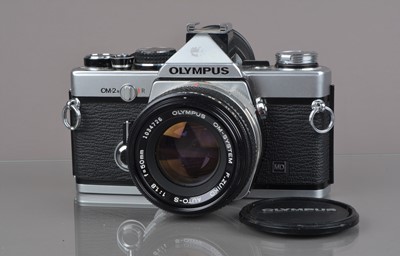Lot 162 - An Olympus OM-2n MD SLR Camera