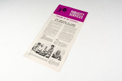 Lot 559 - Revenge of the Creature Pressbook / Campaign Book