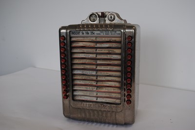 Lot 616 - Wurlitzer Jukebox Wallbox