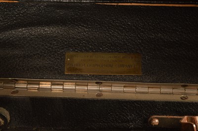 Lot 6 - Portable gramophone