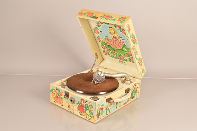 Lot 19 - Portable gramophone