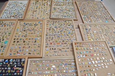Lot 76 - An extensive collection of modern lepel badges
