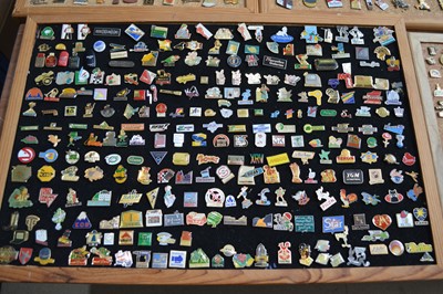 Lot 76 - An extensive collection of modern lepel badges