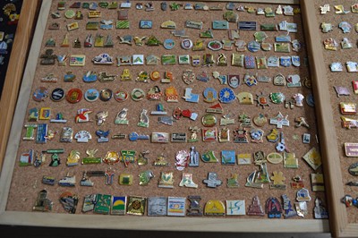 Lot 76 - An extensive collection of modern lepel badges