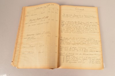 Lot 77 - A Signal Log Book for His Majesty's Yacht Victoria & Albert 1932-1934
