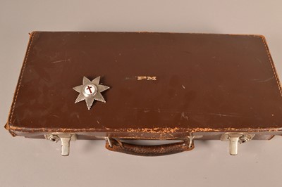 Lot 78 - A Silver Masonic Knights Templar badge