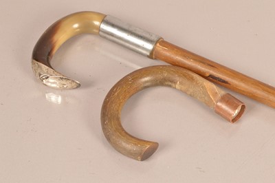 Lot 97 - A 19th Century Rhino Horn walking stick