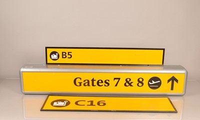 Lot 210 - Three various signs