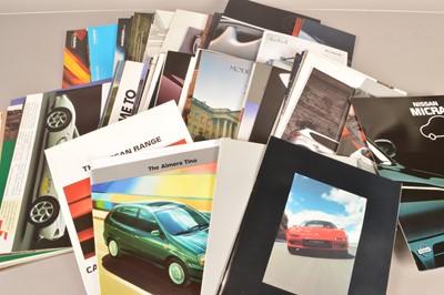 Lot 224 - A collection of Japanese Car Manufacturer brochures