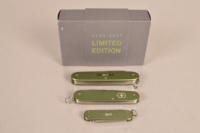 Lot 274 - Victorinox - Annual Alox Limited Edition 2017