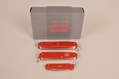 Lot 275 - Victorinox - Annual Alox Limited Edition 2018