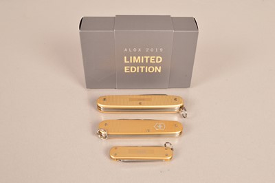 Lot 276 - Victorinox - Annual Alox Limited Edition 2019