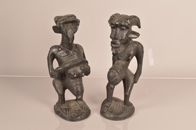 Lot 342 - A pair of Fertility figures