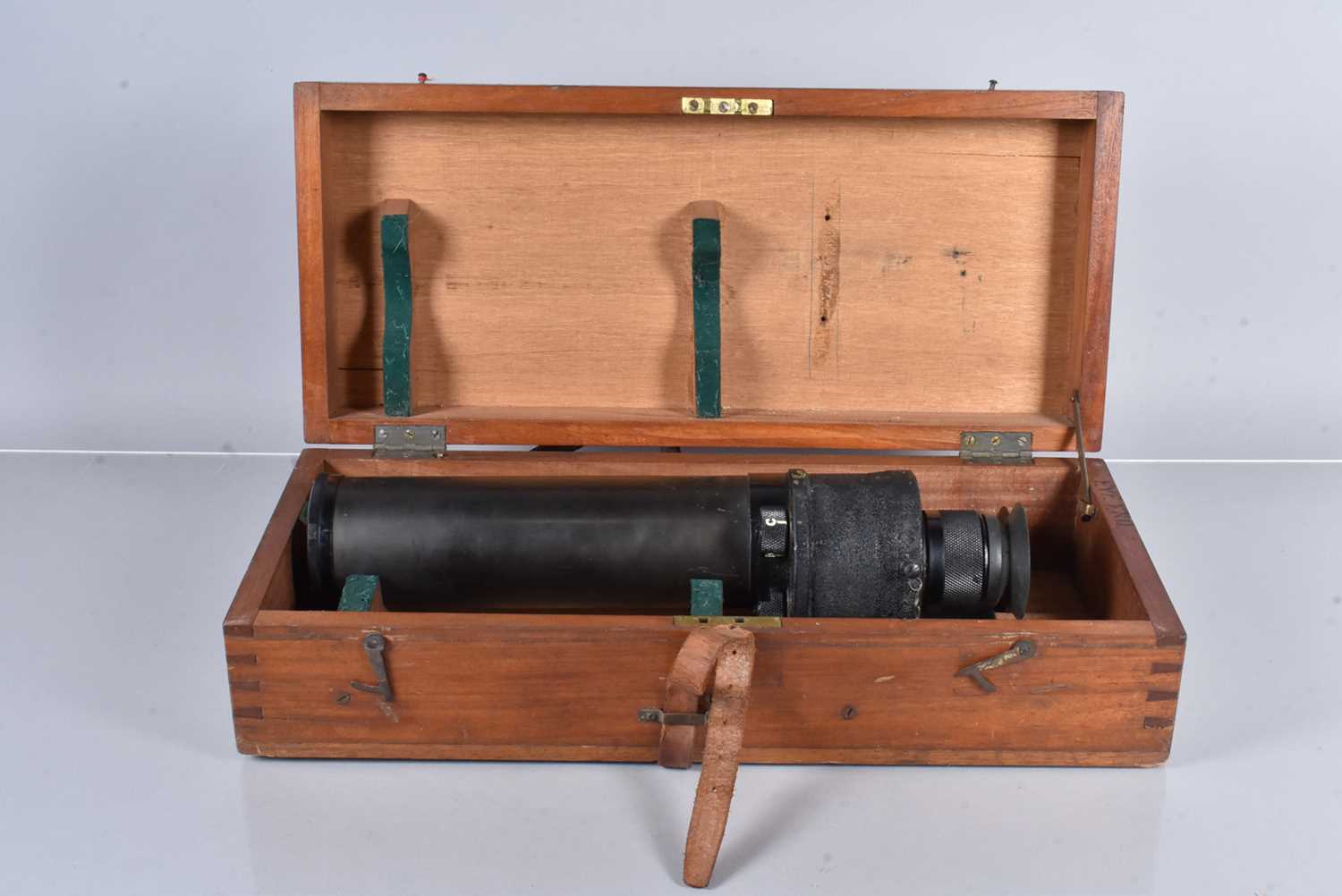 Lot 395 - A W. Ottway Prismatic Monocular Naval Gun Sighting Telescope
