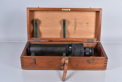 Lot 395 - A W. Ottway Prismatic Monocular Naval Gun Sighting Telescope
