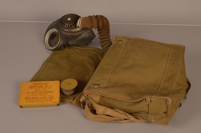 Lot 414 - A WWII British Gas Mask