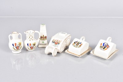 Lot 428 - A small group of crested ware