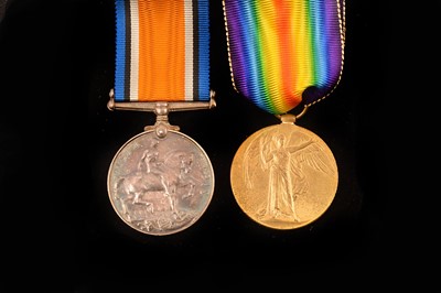 Lot 661 - A WWI Royal Berkshire Regiment duo