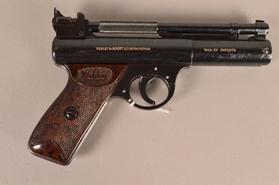 Lot 877 - A Webley Senior .22 Air Pistol