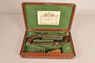 Lot 980 - A Pair of Percussion Belt Pistols by John Blissett