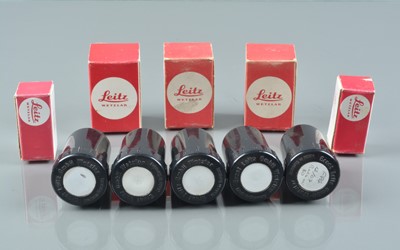 Lot 45 - Seven Leitz 35mm Canasters