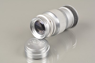 Lot 72 - A Leitz Wetzlar Elmar 9cm f/4 L39 Mount Lens
