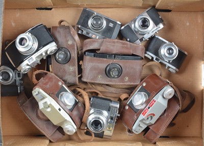 Lot 96 - A Tray of Viewfinder Cameras