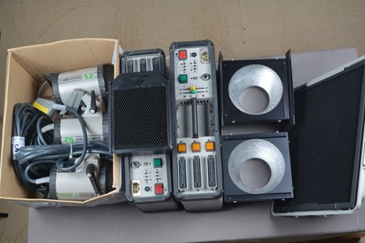 Lot 210 - Elinchrom Studio Flash Equipment