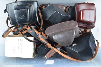 Lot 221 - Thirteen Leica Ever Ready Cases