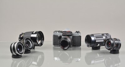 Lot 255 - A Group of M42 Mount Lenses