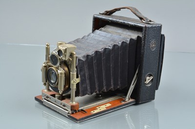 Lot 284 - A Butcher's Excelsior No. 4 Quarter Plate Camera