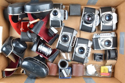 Lot 298 - A Group of Ihagee EXA SLR Cameras