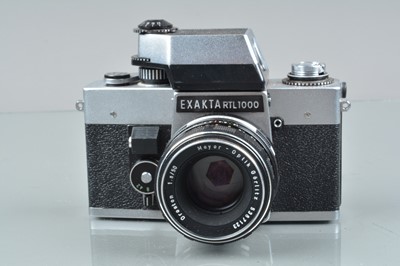 Lot 299 - An Exakta RTL 1000 SLR Camera