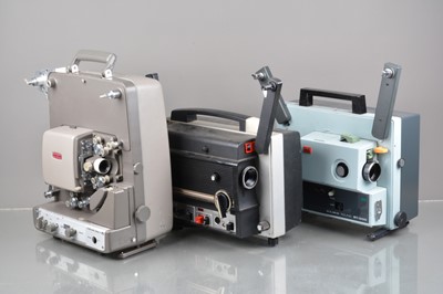 Lot 318 - Five 8mm Sound Cine Projectors