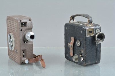 Lot 333 - Two Pathe 9.5 Cine Cameras