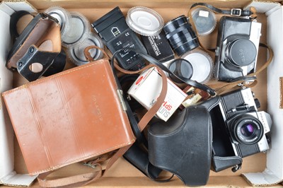 Lot 343 - Cameras and Related Accessories