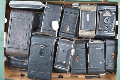 Lot 379 - A Tray of Folding Cameras