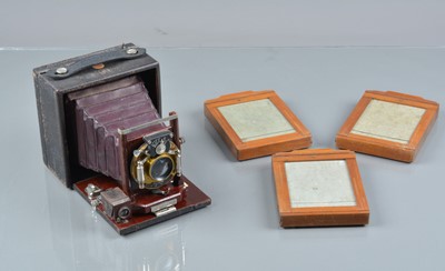 Lot 399 - A Rochester Pony Premo Folding Bed Camera
