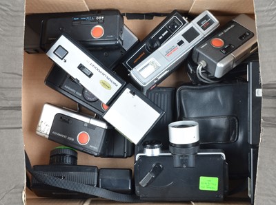 Lot 464 - A Tray of 110 Cameras