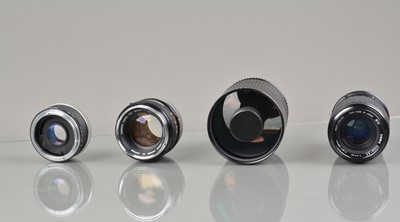 Lot 469 - A Canon 50mm f/1.4 FD &Two for Canon Lenses