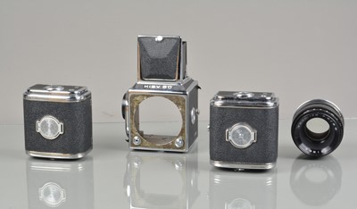 Lot 470 - Two Keiv 80 Roll Film Backs & Vega 12B Lens