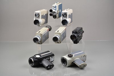 Lot 510 - A Group of Eumig Cine Cameras