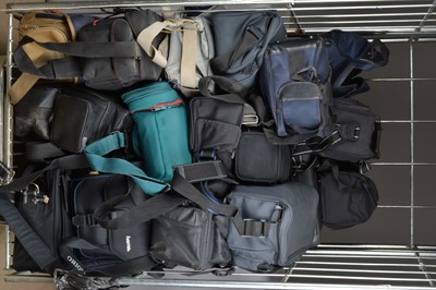 Lot 529 - A Cage of Video 8 Camcorders