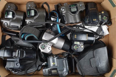 Lot 531 - A Tray of Olympus Bridge Cameras
