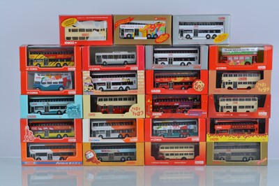 Lot 14 - Corgi 1:76 Scale Far Eastern Buses (23)