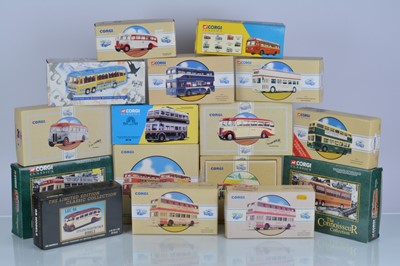 Lot 55 - Corgi Classics Public Transport Models (16)