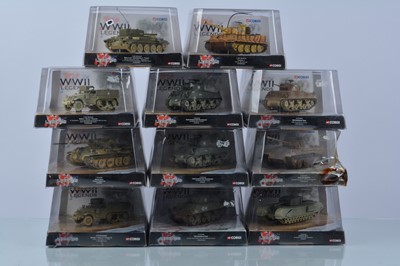 Lot 71 - Corgi Diecast WWII Military Models (11)
