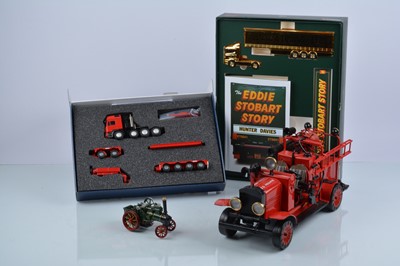 Lot 145 - Modern Diecast Haulage Models White Metal and Tin (4)