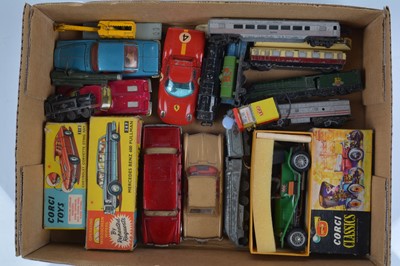 Lot 149 - Postwar Playworn Diecast Vehicles (15+)
